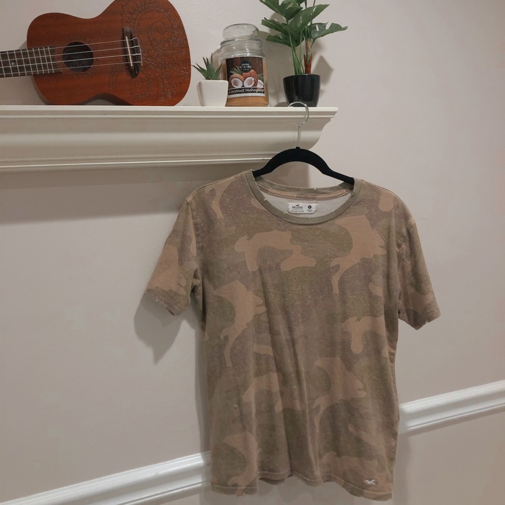 Camo short sleeve tee